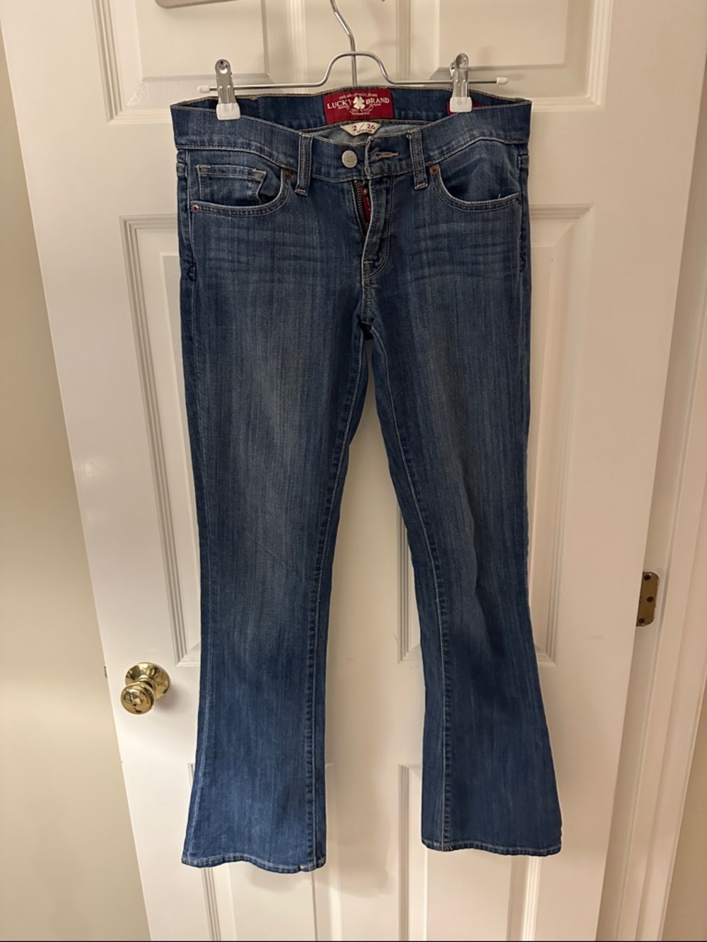 Lucky Brand Women's Medium Blue Flare Jeans